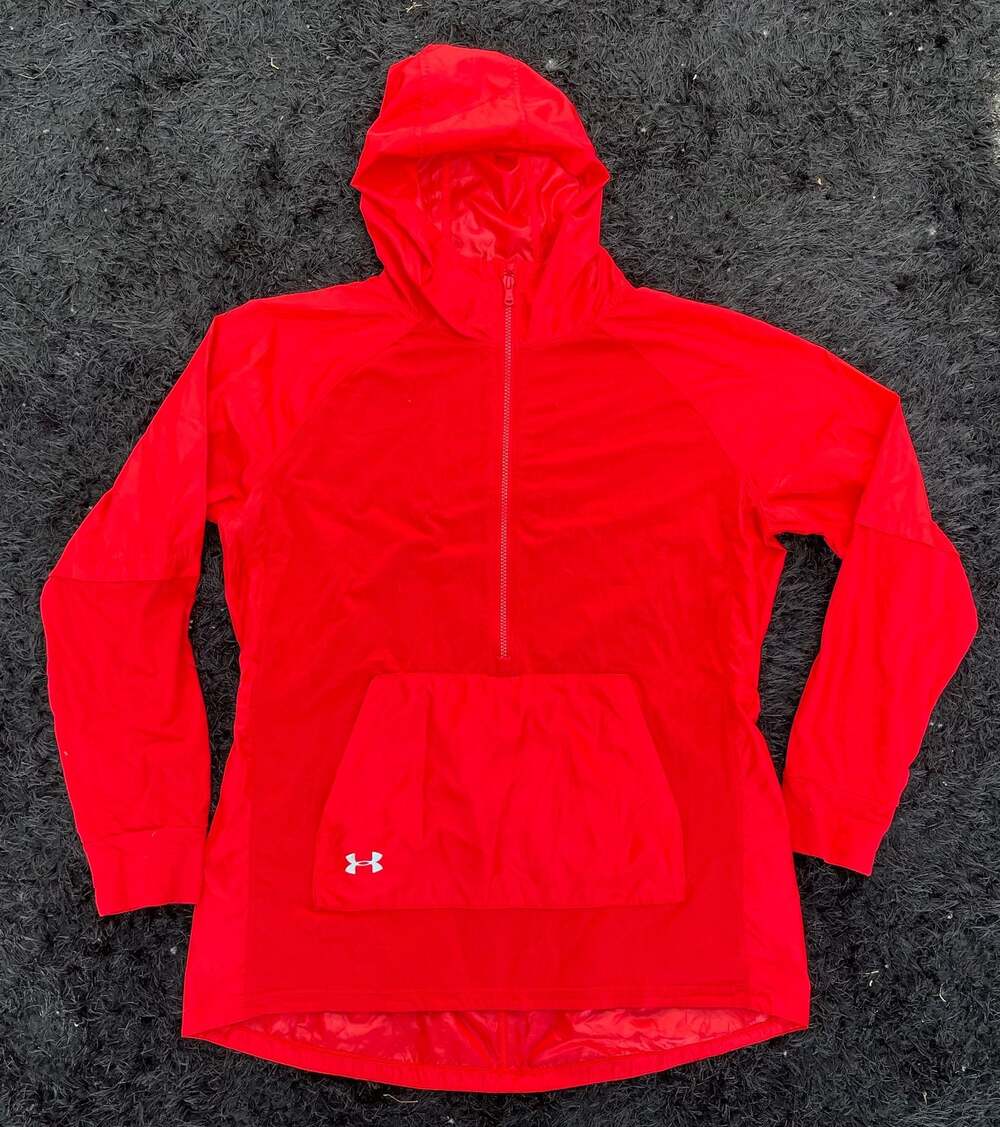 Under Armour Women's Cross Town Anorak 1/2 Zip Windbreaker Jacket